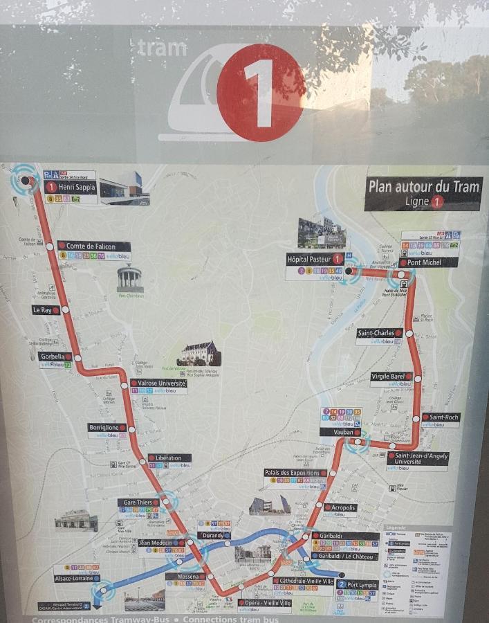 New Cheap Private Room, Kitchen , Overwieuw Sea,Tram On Spot, 12 Minutes From Nice Train Station With Tram , Beach In 17 Min Tram , Chambre Privee Pas Cher, Cuisine Equipee , Tram Sur Place, Apercu Mer, 12 Min De La Gare De Nice Avec Le Tram, 17 Min المظهر الخارجي الصورة
